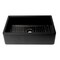 Alfi Brand Black 33 inch Granite Composite Single Bowl Drop In Farm Sink with Accessories AB33FARM-BLA - alternate 7